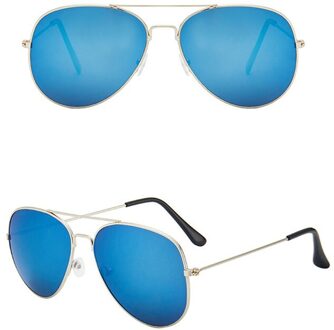 1Pc Classic Zonnebril Meisjes Kleurrijke Zonnebril Spiegel Kinderen Bril Metalen Frame Kids Jongens Reizen Winkelen Brillen UV400