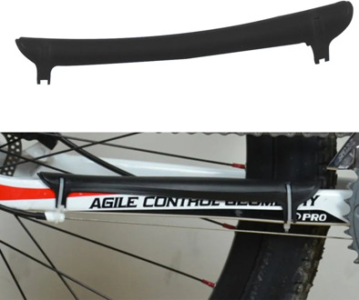 1PC Colorful Plastic Bike Chain Guard Protector Cycling Chain Stay Protector Care Frame Cover Guard Bicycle Riding Parts Kit