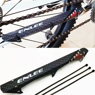 1PC Colorful Road Bike Bicycle Cycle Frame Chain Guard Protector Plastic Chainstay Cover Guard Bicycle Riding Parts