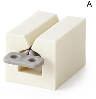 1Pc Creatieve Lui Tandpasta Squeezer Eenvoudige Tandpasta Presser Squeeze Artefact Handleiding Tandpasta Clip Cleanser T1P2