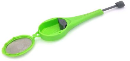 1Pc Creativehilife Rvs Thee Zetgroep Sphere Mesh Theezeefje Koffie Herb Spice Filter Diffuser Handvat Thee Bal 03 zoals getoond