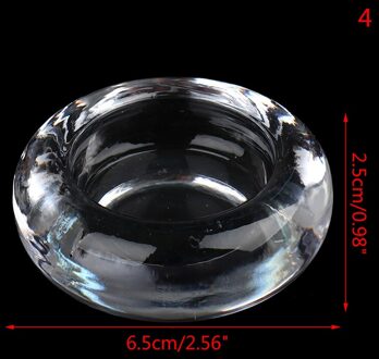 1Pc Crystal Glass Cup Nail Liquid Container Mini Kom Dappenglaasje Houder Nail Tool N4