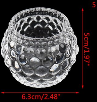 1Pc Crystal Glass Cup Nail Liquid Container Mini Kom Dappenglaasje Houder Nail Tool N5