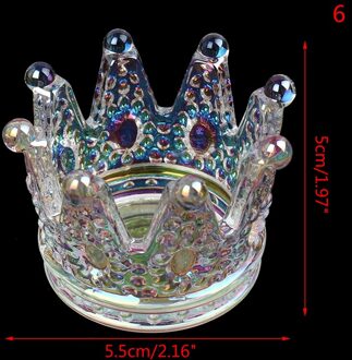 1Pc Crystal Glass Cup Nail Liquid Container Mini Kom Dappenglaasje Houder Nail Tool N6