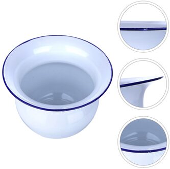 1Pc Cuspidor Draagbare Kamer Pot Huishoudelijke Kwispedoor Voor Kinderen Wit