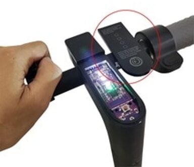 1Pc Dashboard Cover Voor Elektrische Scooter Voor Xiaomi Mijia M365 Elektrische Scooter Printplaat Dashboard Cover Shell