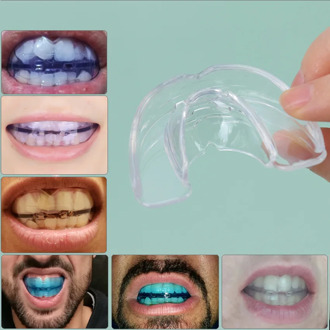 1PC Dental Braces Tooth Orthodontic Braces Appliance Silicone Alignment Trainer Teeth Retainer Bruxism Guard Teeth Retainer