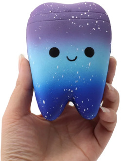 1pc Dental Clinic Gift Tooth-figure Squeeze Toy Soft PU Foam Tooth Shape Doll Relieve Pressure Dentist Simulation Toy
