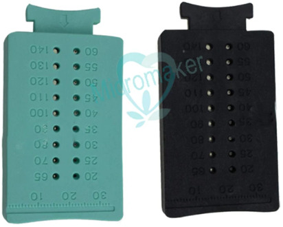 1PC Dental gutta measering endo rulers percha Cutter dentist tools Dental Instruments