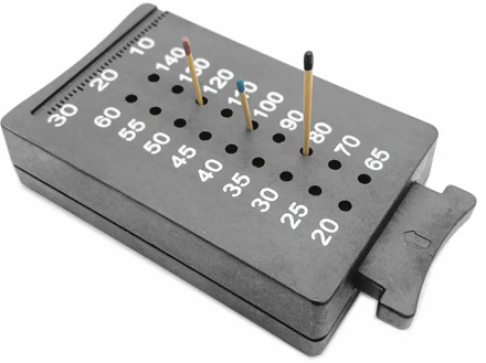 1PC Dental gutta percha Cutter measering endo rulers Endodontic Span Measure Scale dentist tools