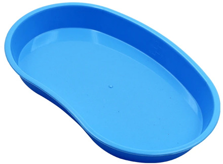 1pc Dental Instrument Curved Tray Plastic Dental Tool Bending Tray Oral Medical Surgical Teeth Whitening Cleaning Material Plate