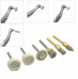 1pc Dental Polishing Wheel Wool Cotton Polishing Brushes Polishers for Rotary Tools Jewelry Buffing 2.35mm Polishing Wheel