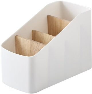 1Pc Desktop Opslag Mand Multi-Compartiment Opbergdoos Afneembare Slot Stijl Afstandsbediening Organiseren