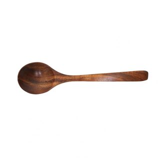 1Pc Dessert Lepel Houten Lepels Ijs Dessert Lepel Keuken Bestek Hout Soep Lepels Voor Eten Mengen Roeren Servies 2
