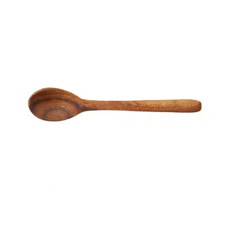 1Pc Dessert Lepel Houten Lepels Ijs Dessert Lepel Keuken Bestek Hout Soep Lepels Voor Eten Mengen Roeren Servies 7