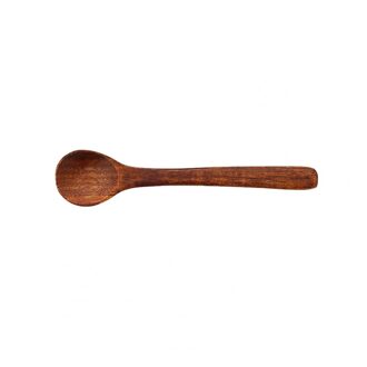 1Pc Dessert Lepel Houten Lepels Ijs Dessert Lepel Keuken Bestek Hout Soep Lepels Voor Eten Mengen Roeren Servies 8