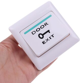 1Pc Deur Exit Release Push Schakelaar Voor Controle Elektronische Deurslot Slot Sensor