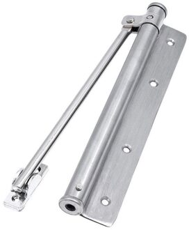 1Pc Deurdranger Enkele Lente Sterkte Verstelbare Gemonteerd Nominale Automatische Sluiting Deur Hardware Stalen Fire E8O8