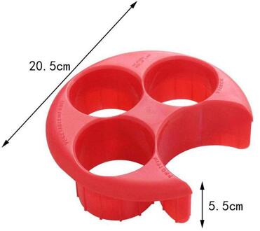1Pc Dieet Voedsel Schotel Keuken Schotel Divider Maaltijd Meten Portion Control Kookgerei Keuken Accessoires Keuken Divider