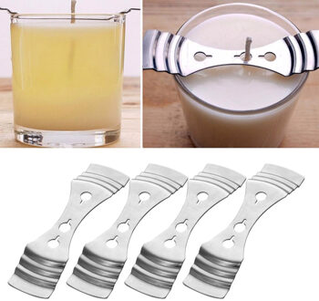 1PC DIY Handgemaakte Metalen Kaars Lont Centreren Apparaten Voor Kaars Maken Kaars DIY Wieken Houder Drie Gat Verjaardag Bruiloft party