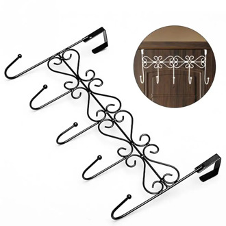 1pc Door Hooks Home Bathroom Kitchen Organizer Hat Towel Coat Clothes hanger Door Wall Hooks Door Hanging Rack Holder