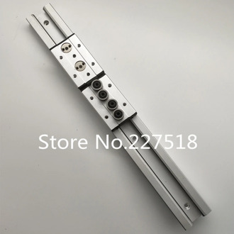 1pc Double axis roller linear guide rail SGR15 L400/500/600/700/800/900/1000mm + 2pcs SGB15 block