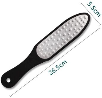 1Pc Double Side Roestvrij Staal Voetrasp Eelt Dead Skin Remover Exfoliërende Pedicure Hand Handmatige Voet File Voetverzorging tool Licht Groen