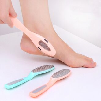 1PC Double Sided Pink Foot File Foot Rasp Heel Grater for The Feet Pedicure Remover Scrub Manicure Nail Tools Whole