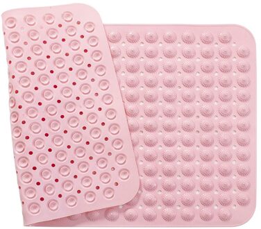 1Pc Douche Badmat Zuig Badkamer Mat Anti Slip Bad Douche Mat Pvc Massage Deeltjes Voet Pad Badkamer Tapijt badmat