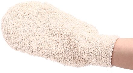 1Pc Douche Handschoenen Exfoliërende Wassen Huid Spa Bad Handschoenen Natuurlijke Bamboevezel Bad Exfoliërende Scrubber Basten