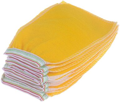 1Pc Douche Spa Exfoliator Dubbelzijdig Bad Handschoen 5 Kleuren Body Reiniging Scrub Mitt Wrijven Dode Huid Verwijderen badkamer Producten 10stk