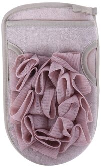1Pc Douche Spa Exfoliator Dubbelzijdig Bad Handschoen 5 Kleuren Body Reiniging Scrub Mitt Wrijven Dode Huid Verwijderen badkamer Producten SLHB1565-LBR