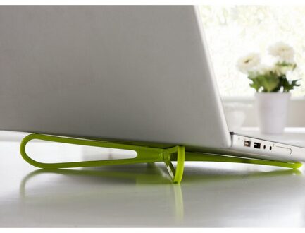 1Pc Draagbare Plastic Eenvoudige Laptop Cooling Stand Pad Rack Basis Ondersteuning Koeler Eenvoudige Cross Afneembare Notebook GN