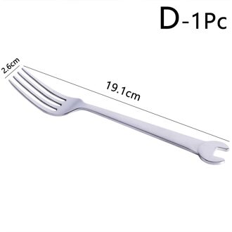 1Pc Draagbare Roestvrij Staal Bestek Reizen Diner Messen Vork Lepel Outdoor Camping Westerse Servies