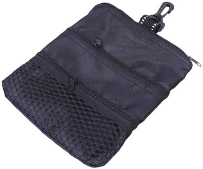 1Pc Draagbare Tee Opbergtas Pouch Houder Accessoires (Rood) zwart