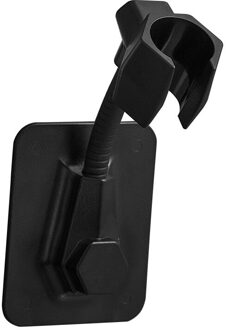 1Pc Draagbare Universele Verstelbare Badkamer Douche Beugel Muur Gemonteerde Douche Beugel Douche Beugel Badkamer Accessoires Haak zwart