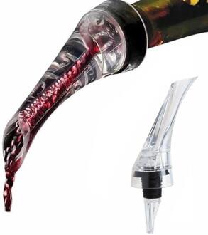 1Pc Draagbare Wijn Decanter Rode Wijn Beluchten Schenker Tuit Decanter Wijn Beluchter Quick Beluchten Gieten Tool Pomp