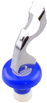 1Pc Druk Wijn Stopper Vacuüm Plug Wijn Flessenstop Wijn Saver Caps Bar Keuken Gereedschappen Wijn Flessenstop Blauw