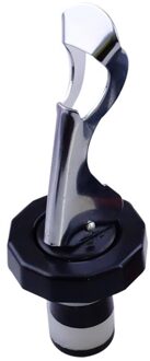 1Pc Druk Wijn Stopper Vacuüm Plug Wijn Flessenstop Wijn Saver Caps Bar Keuken Gereedschappen Wijn Flessenstop zwart wit