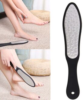 1Pc Dubbele Kanten Voetrasp Professionele Bestand Hard Hoofd Skin Eelt Remover Pedicure Voetverzorging Tool