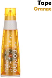 1Pc Dubbelzijdig Adhesive Dots Stok Roller Lijm Tape Dispenser Sticks Scrapbooking Decor Willekeurige Kleur School Office Supply oranje 103 x 3mm