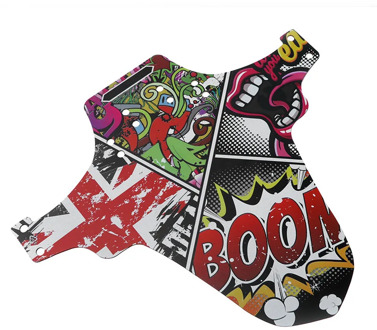 1PC Durable Bicycle Mudguard Front Rear Mudguard Cycling Road Mountain Bike Bicycle Fender with 6 Fixing Strap Bike Accessories