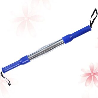 1Pc Duurzaam Arm Kracht Apparaat Draagbare Lente Arm Kracht Trainer Flexibele Praktische Power Voor Home Fitness (30Kg) blauw