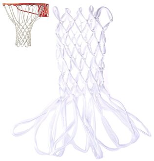 1Pc Duurzaam Standard Size Nylon Draad Sport Basketbal Hoop Mesh Net Bord Velg Bal Pum