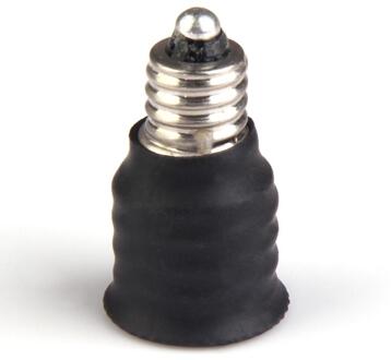 1Pc E10 Om E14 Base Led Light Bulb Lamp Adapter Converter Screw Socket Wit Lamp Base Adapter
