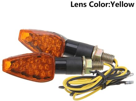 1Pc Ed Universele Motorfiets Knipperende Richtingaanwijzer Lamp Indicator Light Amber Blinker Light Led Flasher Relais 12V