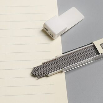 1PC Eenvoudige Vulpotlood Lood 0.5mm HB Potlood Staaf Automatische Potlood Vulling Schrijven Tool School Briefpapier Potlood refill