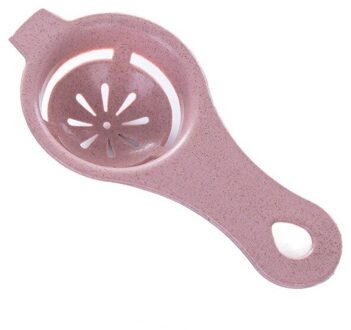1Pc Eigeel Separator Huishouden Ei Divider Keuken Koken Ei Tool Filter Ei Separator Koken Gadgets Koken Levert roze