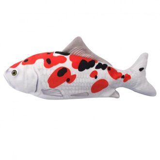 1Pc Elektronische Kat Speelgoed Elektrische Usb Opladen Simulatie Vis Speelgoed Elektrische Kat Kwispelende Vis Katten Bijten Kauwen Kat speelgoed 08