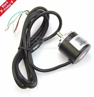 1Pc Encoder 600 P / R 5V-24V Incrementele Ab 2 Fase 6Mm as + Koppeling